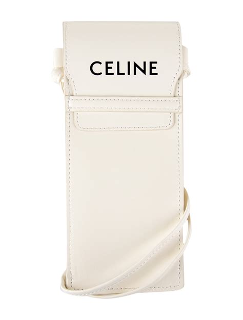 celine phone strap|celine leather phone strap.